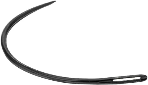 Vista 8 de GlamorDove Herramienta de costura, 10 agujas curvadas de 2.5 pulgadas, accesorios de costura a mano, herramienta de tejido para coser en trama