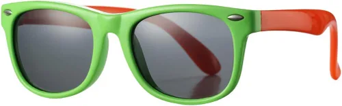Vista 7 de Lentes de sol polarizados de goma elastómero termoplástico (TPEE) flexible, para niñas y niños de 3 a 9 años
