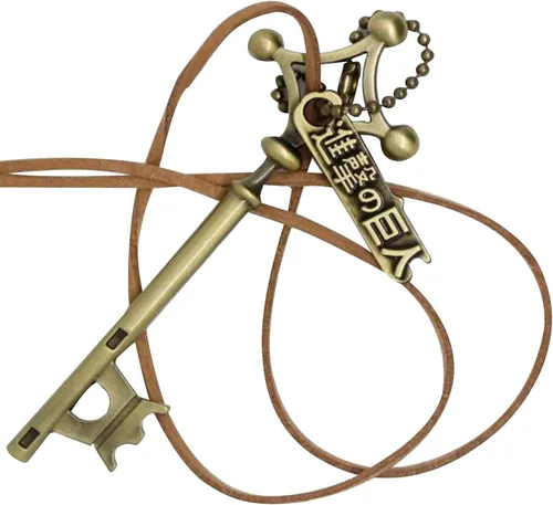 Vista 4 de AOT 4PCS Necklace & Keychain Wings Of Liberty Cosplay Anime Eren Gift for Kid Girls Teens Men Women