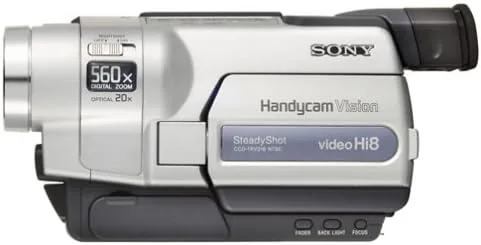Vista 3 de Sony Videocámara CCDTRV318 Hi8 con LCD de 2.5" y disparo constante (descontinuado por el fabricante)