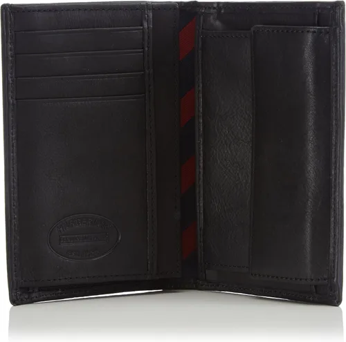 Vista 4 de Tommy Hilfiger - Johnson Wallet - 100 Pure Leather - Built-in Card Holder - Designer Wallets for Men Mens Accessories