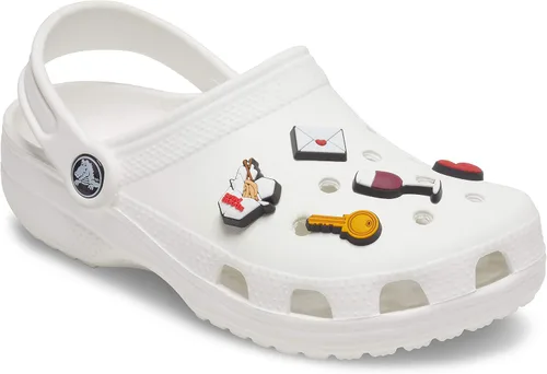 Vista 2 de Crocs - Zuecos clásicos para hombre y mujer con accesorios Jibbitz 5 unidades para ella