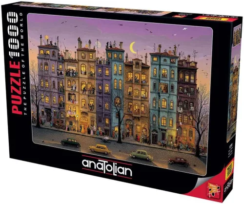 Vista 8 de Anatolian Puzzle - Cute Kittens - Perros de cómic, rompecabezas de 2 x 500 piezas, #3611