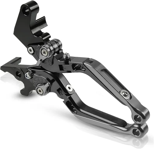 Vista 7 de Accesorios CNC para motocicleta, ajustable, plegable, extensible, con logotipo, palancas de embrague de freno para Yamaha FZ6 FAZER FZ-6 FZ 6 10