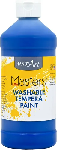 Vista 40 de Handy Art Little Masters - Pintura lavable, 16 onzas, color negro Bright & Mixable, High Opacity, Washable Colors for Classroom, Students, Kids
