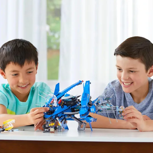 Vista 2 de LEGO Ninjago Movie Lightning Jet 70614 Kit de construcción (876 piezas)