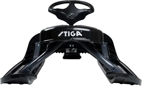 Vista 4 de STIGA Snowracer Curve Snow Sledge with Steering Wheel and Brakes for Children