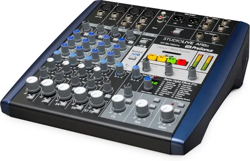 Vista 3 de PreSonus StudioLive AR8c Mezclador Analógico con Software Studio One Pro