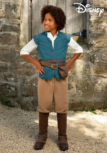 Vista 2 de Disfraz de jinete Flynn enredado de Disney para niños