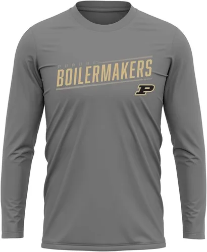 Vista 32 de Camisa deportiva de manga larga oficial de la NCAA Collegiate para hombre, colección de carbón elegante Universidad Estatal de Arizona/W/Sleek/Ls