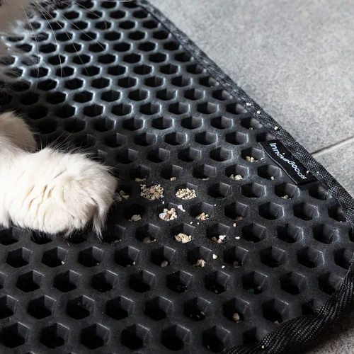 Vista 4 de Alfombra para Arenero de Gatos Clikatt InnovaGoods