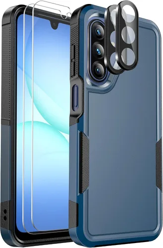 Vista 15 de Funda para teléfono Samsung Galaxy A15 5G, [protección contra caídas de grado militar de 15 pies]