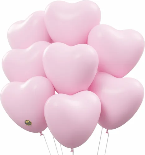 Vista 7 de AFTERLOON® - Globos biodegradables de 12 pulgadas con forma de corazón, de látex natural extra fuerte, grueso, para propuesta, matrimonio, amor