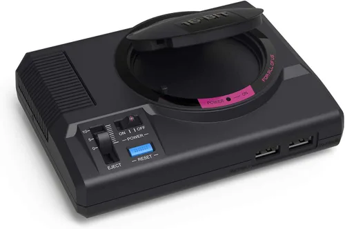 Vista 3 de Preloaded Genesis Mini Retro Console Compatible w Genesis, Master System, Sega1000, Sega CD, Sega 32X, NES, SNES Emulator, Full Library of Genesis
