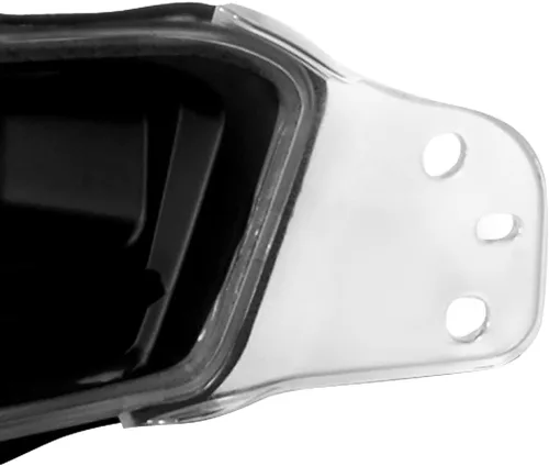 Vista 6 de SPEC-D TUNING Faros de parachoques con carcasa negra y lentes transparentes compatibles con Ford Mustang Gt V6 2005-2009, par de montaje izquierdo