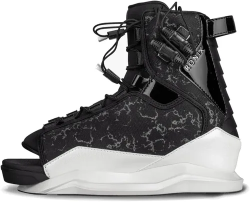 Vista 3 de RONIX Women's Halo Wakeboard Boots Durable Adjustable Open Toe Bindings with Stage 2 Liner, Ankle Support, MainFrame Chassis & AutoLock System