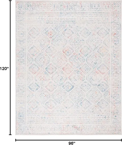 Vista 17 de Safavieh - Alfombra decorativa de la colección Tulum, modelo TUL264F, estilo marroquí, bohemio y desgastado, no suelta pelusa, para sala, vestíbulo