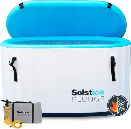 Vista 9 de Solstice Cold Pod - Bañera de hielo de 84.5 galones con tapa grande y bolsa de transporte Vaina fría