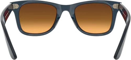 Vista 7 de Ray-Ban Gafas de sol cuadradas Rb4340 Wayfarer Ease AzulMarrón Gradiente Espejo Azul