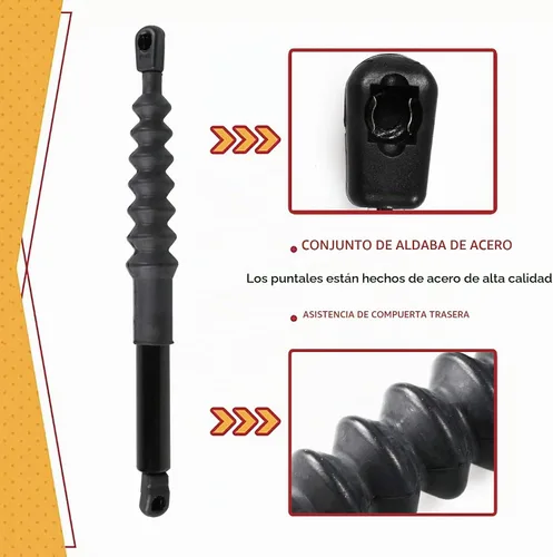 Vista 3 de AEagle - Amortiguador de asistencia para puerta trasera para Dodge Ram 1500 2019-2024 (con nuevo estilo de carrocería)