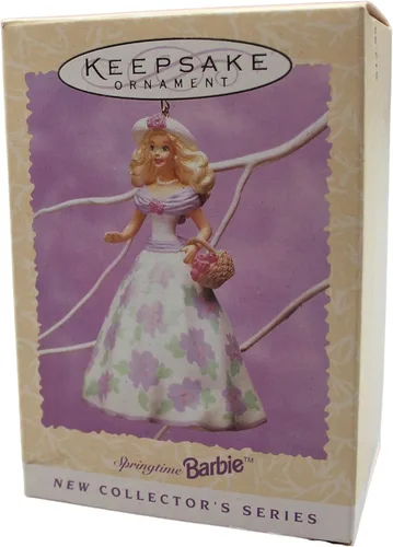 Vista 2 de Hallmark - Adorno de primavera de recuerdo primaveral Barbie 1995