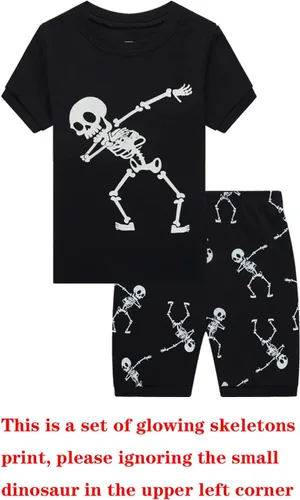 Vista 2 de Family Feeling Boys Summer Pajamas Sets Short Sets
