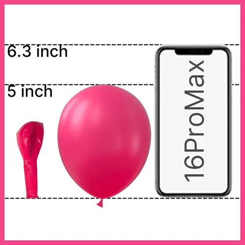 Vista 26 de PartyWoo 50 globos de látex color piel albaricoque, globos de helio boho de Albaricoque-f05