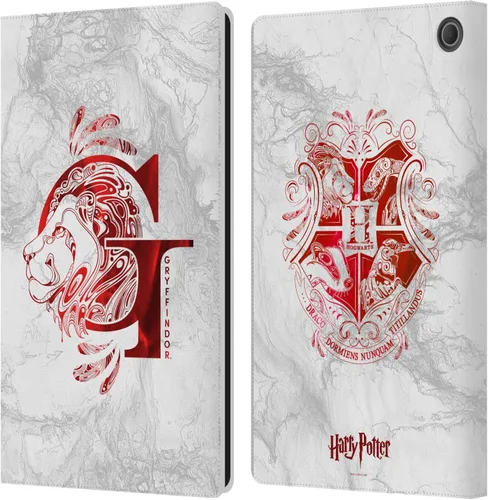 Vista 29 de Head Case Designs Funda de piel con licencia oficial de Harry Potter Gryffindor Aguamenti Deathly Hallows IX compatible con Kindle Paperwhite 1/2/3