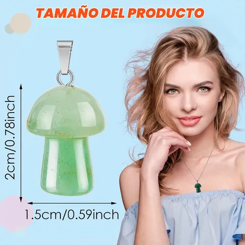 Vista 3 de Henoyso 100 dijes de cristal para hacer joyas, cuentas de piedra irregular, colgantes de formas variadas, cuentas de piedras preciosas naturales a