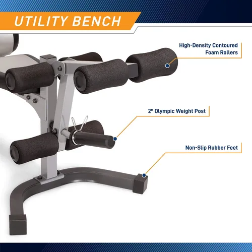 Vista 6 de Marcy Pro Deluxe Cage System with Weightlifting Bench All-in-One Home Gym Equipment PM-5108