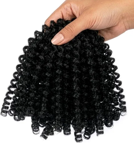 Vista 12 de Hygloss Cabello Rizado de Muñeca de 16 oz para Manualidades Surtido - Cabello Sintético Premium para Hacer Muñecas, Marionetas y Proyectos de Artes