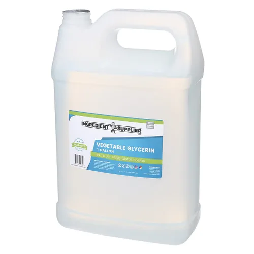 Vista 5 de Glicerina vegetal – 1 galón (128 oz.) – Grado alimenticio y farmacéutico puro USP – Sin OGM – Vegano – Derivado de palma sostenible – Humectante