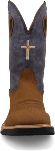 Vista 4 de Twisted X Men's 12" Pull On Soft Toe Western Work Boot Western Boot