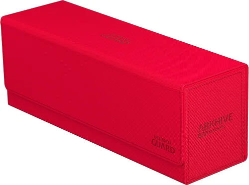 Vista 18 de Ultimate Guard Arkhive 400+, estuche para mazo para 400 cartas TCG con doble funda, negro, compatible con Boulders, cierre magnético y forro