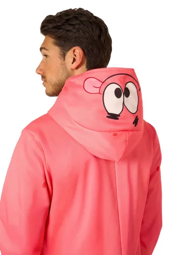 Vista 6 de Disfraz de Onesie Adulto Patrick de Bob Esponja Multicolor