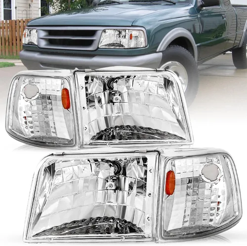 Vista 24 de TUSDAR Juego de montaje de faros delanteros para Ford F-250 F-350 F-450 F-550 Super Duty lado del pasajero del conductor