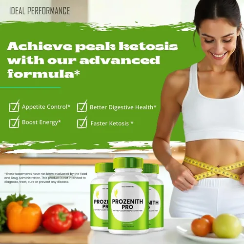 Vista 5 de Prozenith Cápsulas de sal rosa, suplemento oficial de Prozenith Pills Pro Support General Health Support, cápsula cetogénica natural para mantener