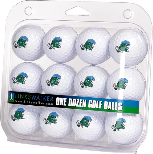 Vista 32 de LinksWalker Bolas de golf universitarias 12 bolas de regalo, tamaño reglamentario, bolas de 2 piezas