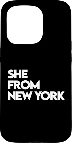 Vista 14 de She from New York Shirt, She's from NY NYC, Bronx, 713 832 Case for iPhone 17