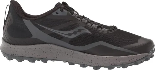 Vista 6 de Saucony Peregrine 12 Tenis de correr para hombre, Negro