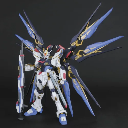 Vista 2 de BANDAI SPIRITS PG Mobile Suit Gundam Seed Destiny Strike Freedom Gundam, escala 1/60, modelo de plástico codificado por