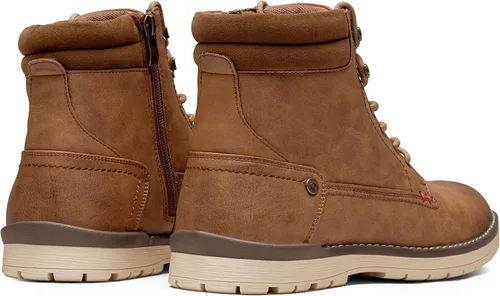 Vista 3 de Vostey Men's Motorcycle Boots Business Waterproof Ankle Boots Casual Oxford Boots for Men