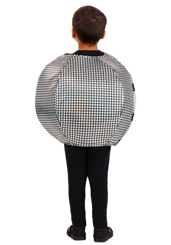 Vista 3 de Disfraz de Bola Disco para Niños Pequeños Multicolor