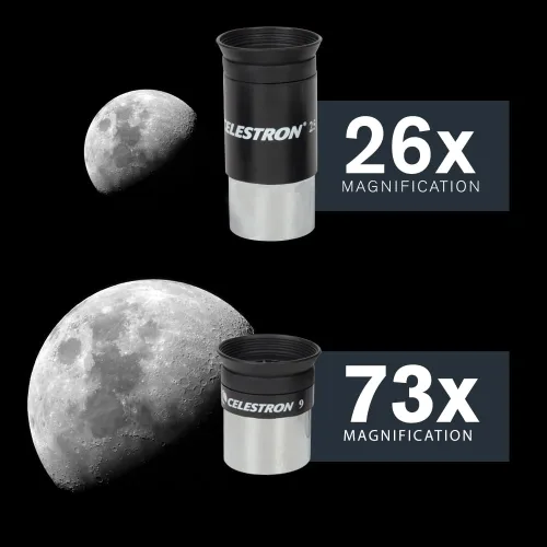 Vista 8 de Celestron - NexStar 102SLT Telescopio Computarizado - Compacto y Portátil - Diseño Óptico de Refractores - Tecnología SkyAlign - Control de Mano