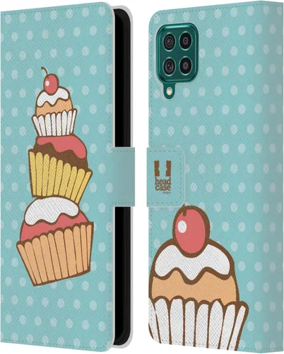 Vista 114 de Head Case Designs Assortment Cupcakes Happiness Leather Wallet Case Compatible with Samsung Galaxy A07 4G Surtido