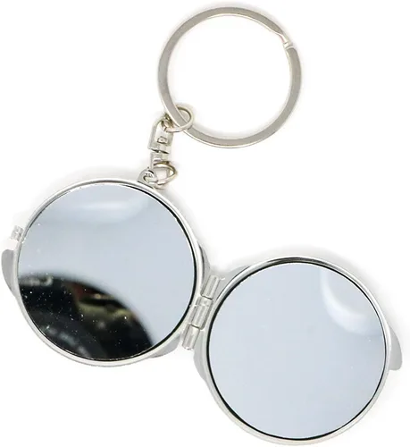 Vista 4 de 12 piezas nuevo bautismo mini espejo compacto llavero recuerdo fiesta para niños y niñas – Bautizo Recuerdos Angels & Baby Design Maquillaje