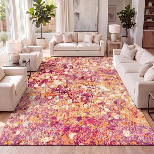 Vista 9 de Jonathan Y - Alfombra POP con estilo moderno y abstracto - CTP108B-28