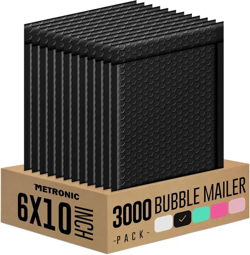 Vista 30 de Metronic Sobres de burbujas de 6 x 10 pulgadas, paquete de 100 sobres Azul