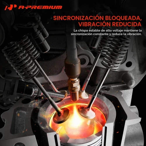 Vista 8 de A-Premium - Juego de 2 bobinas de encendido (3 pines)