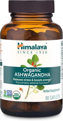 Vista 12 de Himalaya Raíz de Ashwagandha Orgánica, Suministro para 30 Días - Suplementos de Apoyo Suprarrenal a Base de Hierbas para Aliviar el Estrés y Apoyo